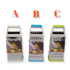 Rallador Acero Inoxidable 4 Caras Mango Cocina Bazar - comprar online