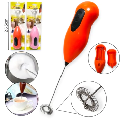 Batidor Leche Espuma Café Cappuccino Pila Crema Espumador - comprar online