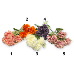 Flor Artificial En Ramo Flores Centro Mesa Deco - comprar online