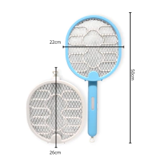 Raqueta Mata Mosquitos Moscas Insectos Recargable Plegable - Pachos