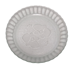 Platos Hondo Vidrio Cena Circular Plato X6 unidades - comprar online