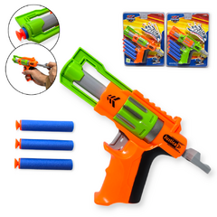 juguete Pistola Lanza Dardos Blister Juego Infantil plastico