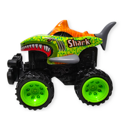 juguete Auto Fricción Luz Sonido Camioneta monster Juego Infantil - pachos