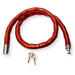 Linga cadena candado moto bici con llave GRANDE COLORES en internet