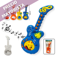 Juguete Guitarra Infantil Sonido Melodías Juego