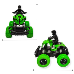 Juguete Auto Cuatriciclo Moto Infantil Control Remoto Juego en internet