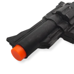 Juguetes Set Policía Arma Placa Funda Pistola - pachos