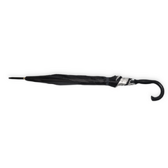 paraguas largo unisex Negro reforzado liso - pachos