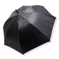 paraguas largo unisex Negro reforzado liso en internet
