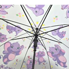 Paraguas Infantil Largo Estampado Animales Unisex Reforzado opaco - tienda online