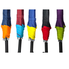 Paraguas largo8 varillas reforzado de dos colores regaleria - tienda online