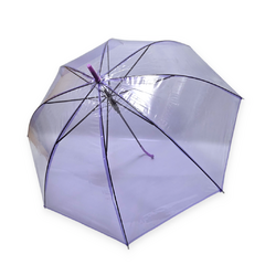 Paraguas Infantil Largo Transparente Unisex Reforzado - pachos