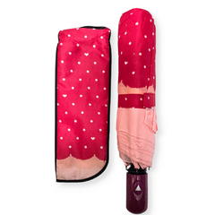 Paraguas Corto Mini semi Automático Lunar Reforzado Lluvia - tienda online