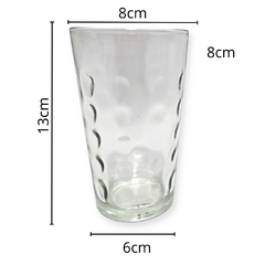 Vasos Vidrio Alto irupé Agua Jugo durax X6 Unidades Bazar - tienda online