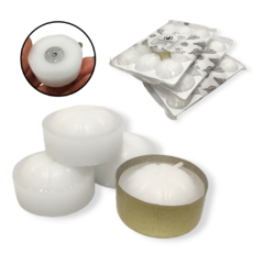 Vela de noche iluminarte paquete x 12 velitas - tienda online