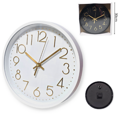 Reloj Pared 30cm Decoracion Moderno Hogar Regaleria