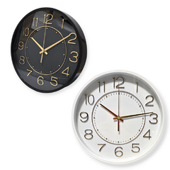 Reloj Pared Relieve Detalle Dorado Decoracion Hogar - comprar online