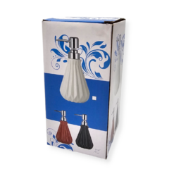 Dispenser Cerámica Jabón Liquido Detergente Alcohol Baño - comprar online