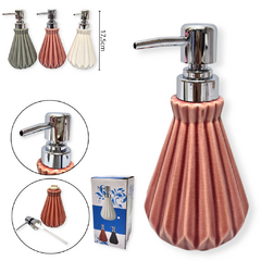 Dispenser Cerámica Jabón Liquido Detergente Alcohol Baño