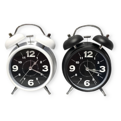 Reloj Despertador Metal Campana Analógico Deco - comprar online