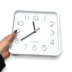 Reloj Pared Clásico analógico cuadrado deco Hogar Relojes - comprar online