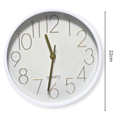 Reloj Pared Clásico analógico deco Hogar Relojes - Pachos