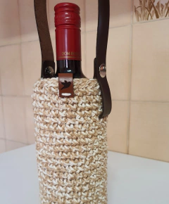 Alça Porta Vinho Lisa/ com Botão de Pressão - comprar online