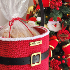 *PRONTA-ENTREGA* Kit de Acessórios Porta Panetone Natalino - Samira Begnalia