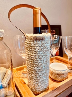Alça Porta Vinho Personalizada Marcelo Nunes