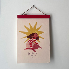 Listón colgante para posters, láminas, telas y fotos!