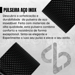 Relógio Masculino Quartzo Creative Aço inoxidável Premium