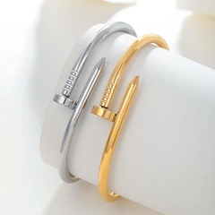 Imagem do Bracelete Prego Vintage Aço Inoxidável Premium