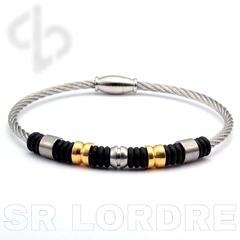 Bracelete Masculino Aço Inox Elegance - loja online