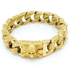 Pulseira Masculina Aço Inox Viking Gingle - comprar online