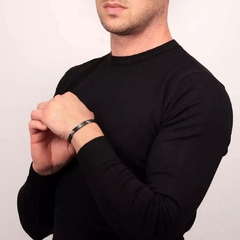 Pulseira Masculina Executivo de aço inoxidável Luxo - comprar online