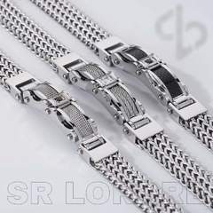 Imagem do Pulseira Masculina Conquista Aço Inox Premium