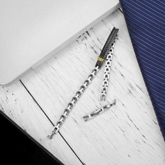 Pulseira Masculina Conde Aço Inoxidável Luxo - comprar online
