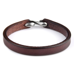 Pulseira Masculina Capitão Vintage de Couro