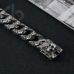 Pulseira Masculina Aço Inox Viking Gingle - Pulseiras e Acessórios Masculino | Sr Lordre