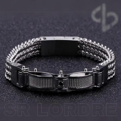 Pulseira Masculina Conquista Aço Inox Premium - comprar online