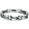 Pulseira Masculina Social Aço Inox Premium