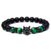Pulseira Masculina de Pedra Olho de Tigre