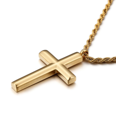 CORRENTE CRUCIFIXO LISO - loja online