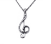 CORDÃO NOTA MUSICAL PREMIUM AÇO INOX