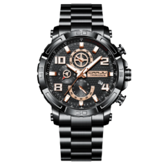 RELÓGIO MASCULINO MASTER AÇO INOX PREMIUM