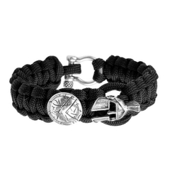 Pulseira Masculina Spartacus De Corda Náutica