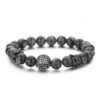 PULSEIRA PEDRA RETRO CAVEIRA ZIRCÔNIA - comprar online