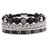 Kit de Pulseira Masculina Romano Premium