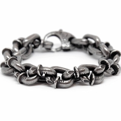 Pulseira Masculina de Prego Vintage Viking Premium