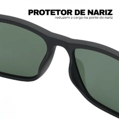 Óculos de Sol Masculino Quest Quadrado Polarizado - Pulseiras e Acessórios Masculino | Sr Lordre